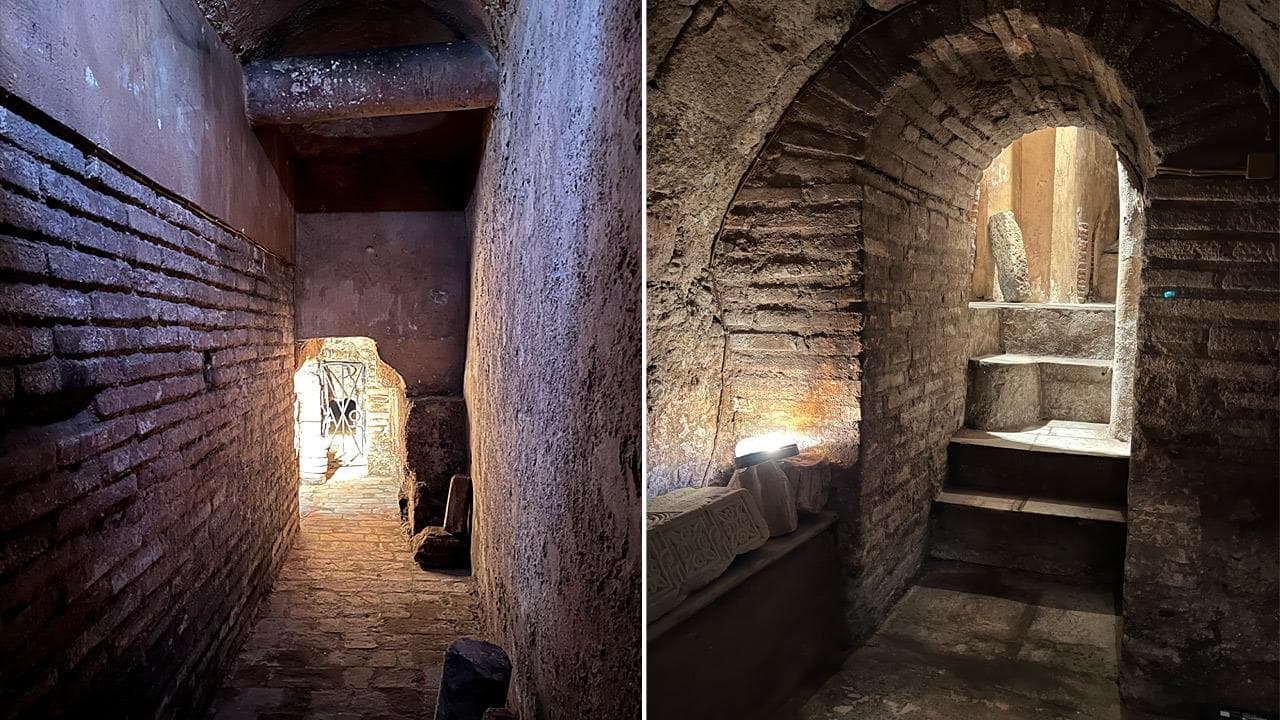 Κατακόμβες Αγίας Τριάδας Φιλελλήνων & «Μουσείο» Βυζαντινής Αθήνας